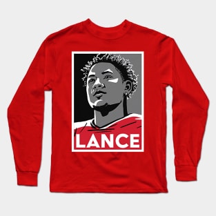 Trey Lance Poster Long Sleeve T-Shirt